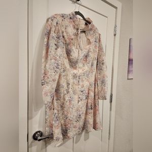 Floral dress.  Feminine. Dainty.